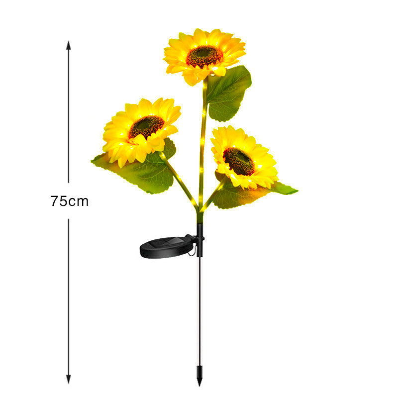 (🔥Hot Sale NOW) 🔥Solar Sunflower Garden Lights