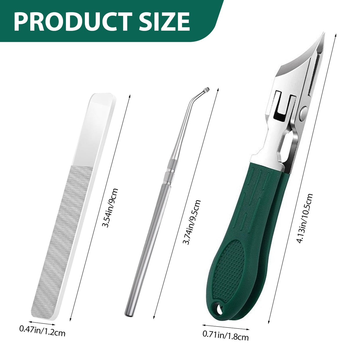 Eagle Beak Nail Clippers 3-Piece Set