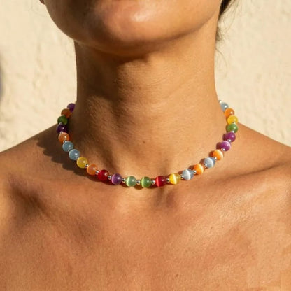 24-Hour Flash Deal🌈 Dopamine Rainbow Choker