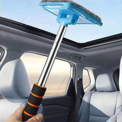 Retractable Microfiber Car Windshield Cleaner Tool
