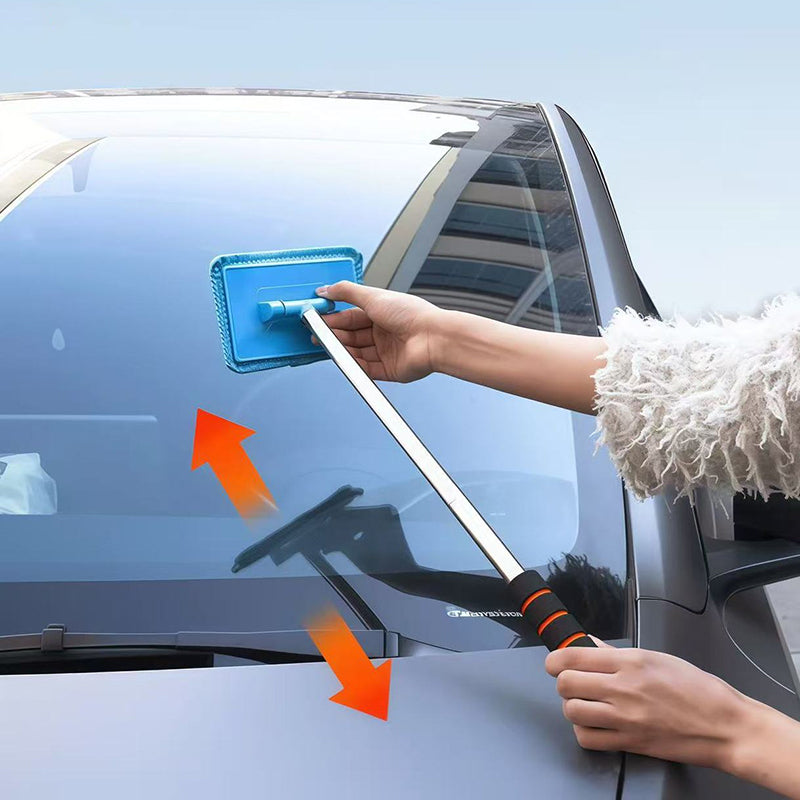 Retractable Microfiber Car Windshield Cleaner Tool