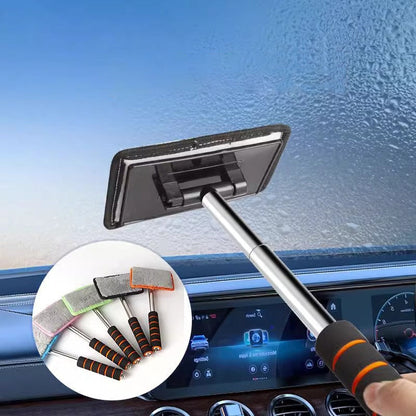 Retractable Microfiber Car Windshield Cleaner Tool