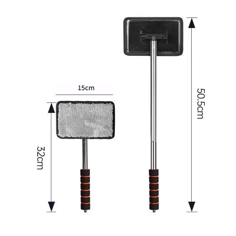 Retractable Microfiber Car Windshield Cleaner Tool