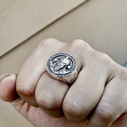 Jesus Sacred Head Faith Ring