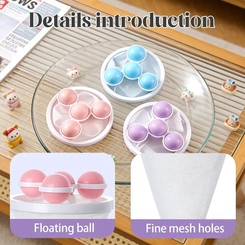 Washing Machine Filter Bag | Reusable Floating Hair Catcher Mesh for Laundry Washer