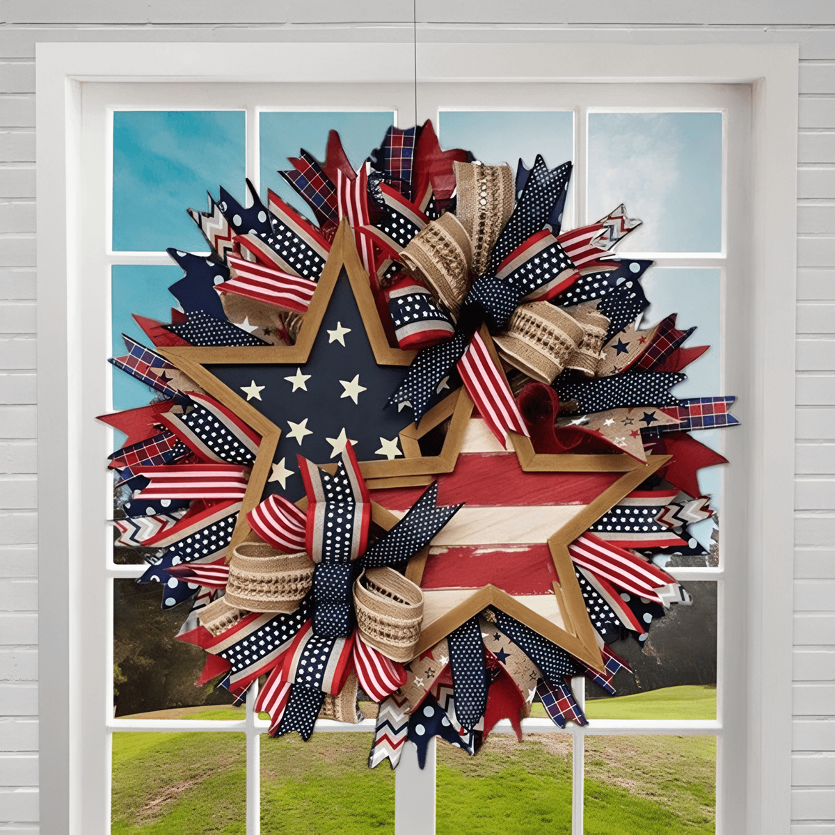 🙏Hang it with pride🙏This Wreath Wasn’t Made for Decorate - It Was Made for Remembrance