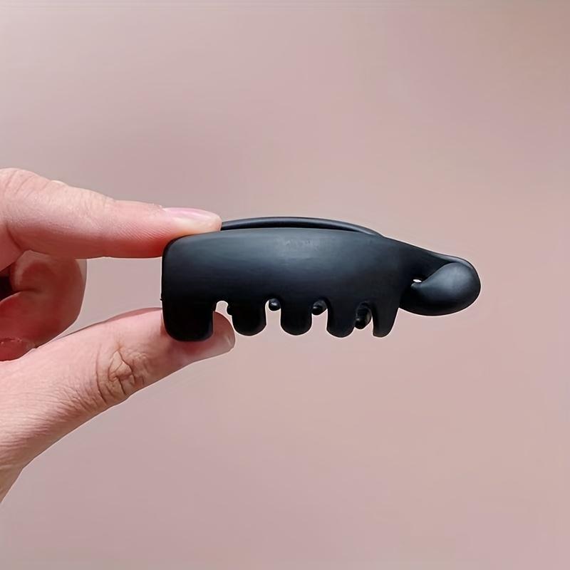(4PCS) Mini Non-Slip Banana Hair Clips – Lightweight Hair Claw for Thin/Fine Hair Ponytails & Buns