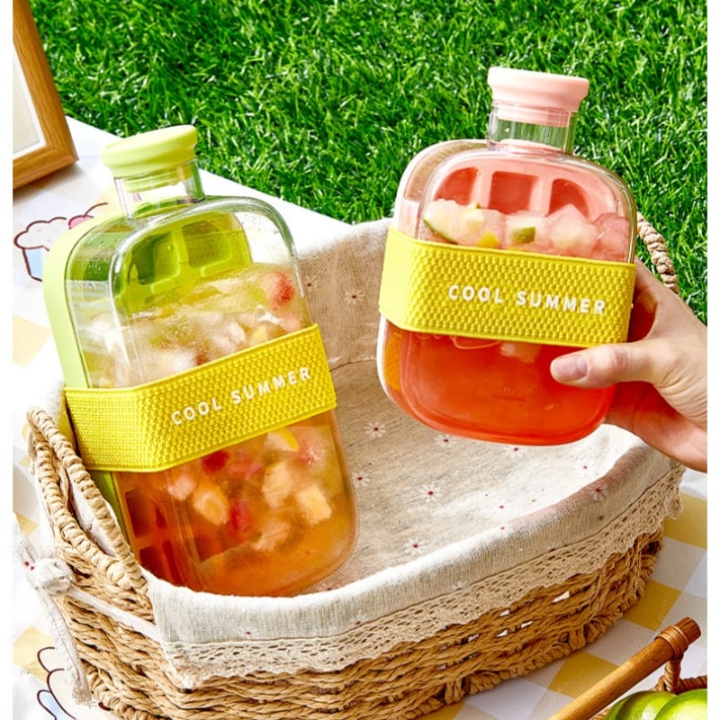 🧊Press-to-cold ice cube mold & kettle