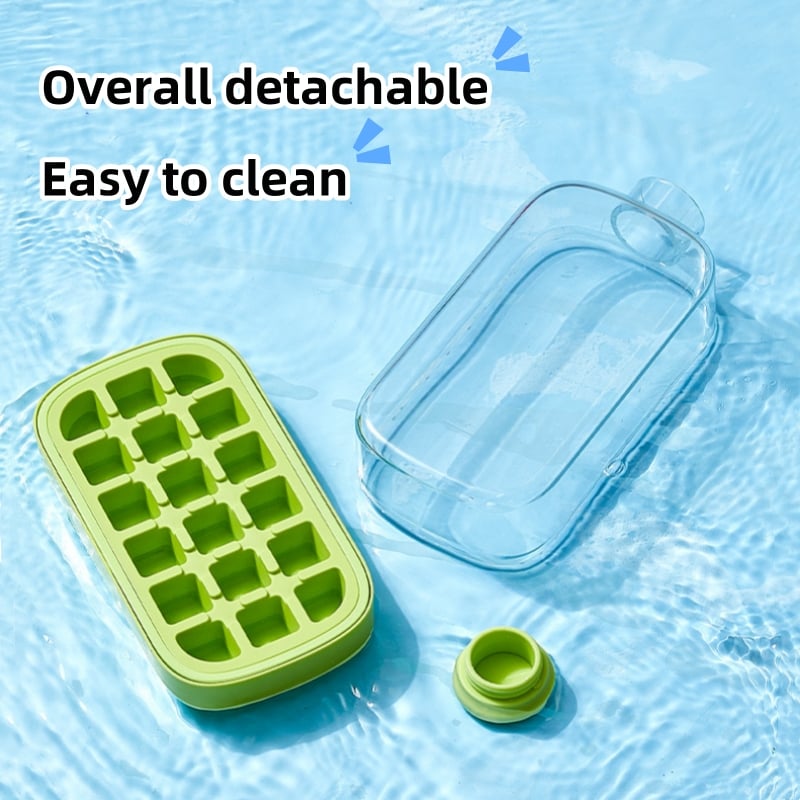 🧊Press-to-cold ice cube mold & kettle