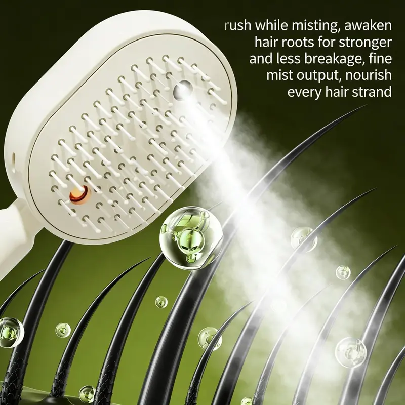 🌸LAST DAY 49% OFF✨Electric Spray Air Cushion Massage Comb