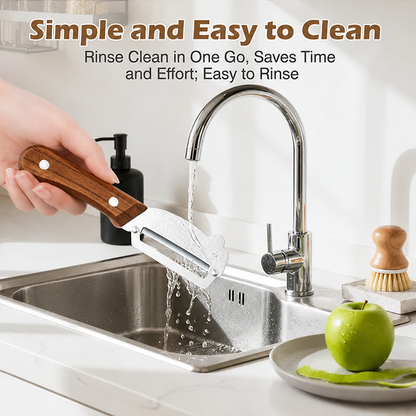 Multi-Functional Vegetable Peeler – Stainless Steel, 2-Piece Set