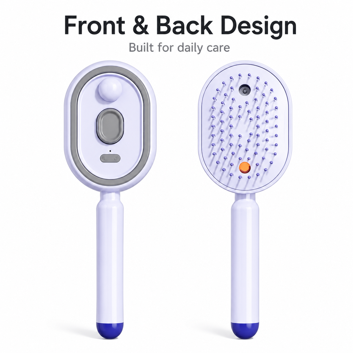 🌸LAST DAY 50% OFF✨Steam Mist Straightening Comb – Easy Salon-Like Hair