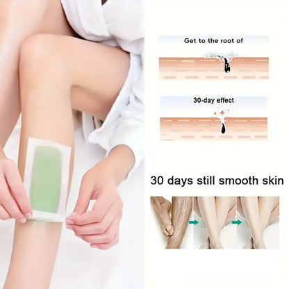 Cucumber & Sage Hair Removal Wax Strips