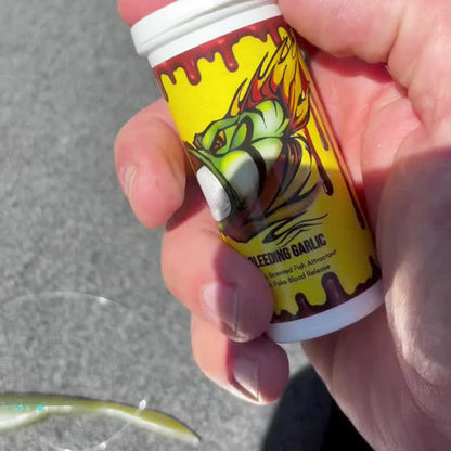 Bleeding Garlic Fizzing Fish Attractant – Triple-Action Blood Trail Lure