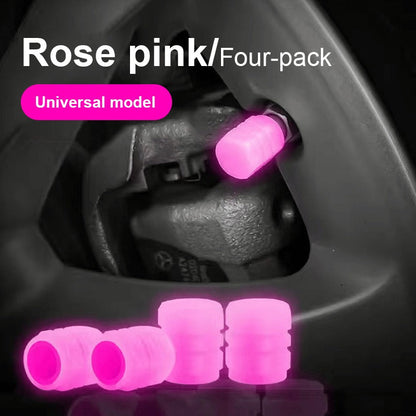 💥💥Fluorescent Tire Valve Caps - Make Night Cycling More Cool😎