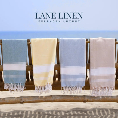 🔥Summer Hot Sale 48% OFF🌴 Lightweight XL Flat-Weave Beach Towel (39” x 71”)
