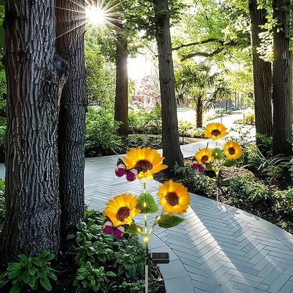 (🔥Hot Sale NOW) 🔥Solar Sunflower Garden Lights