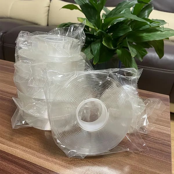 Transparent Magic Nano Tape Double Sided Grip Reusable Home Tape Traceless Glue