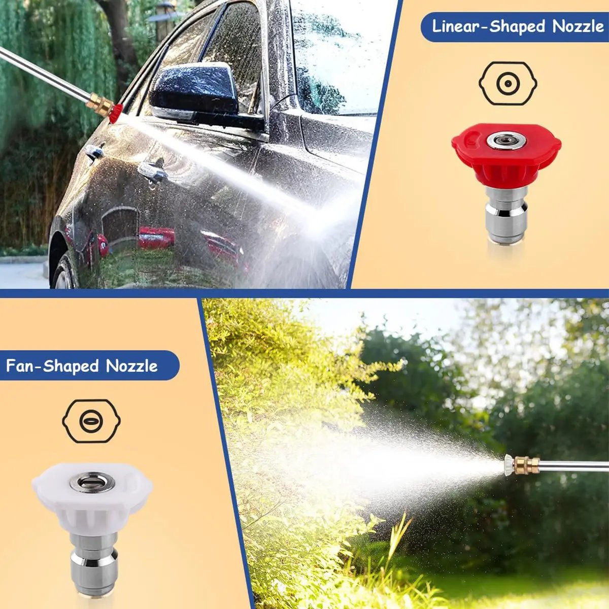 🏆35K+ SOLD🚘Portable High-Pressure Cleaning Water Gun
