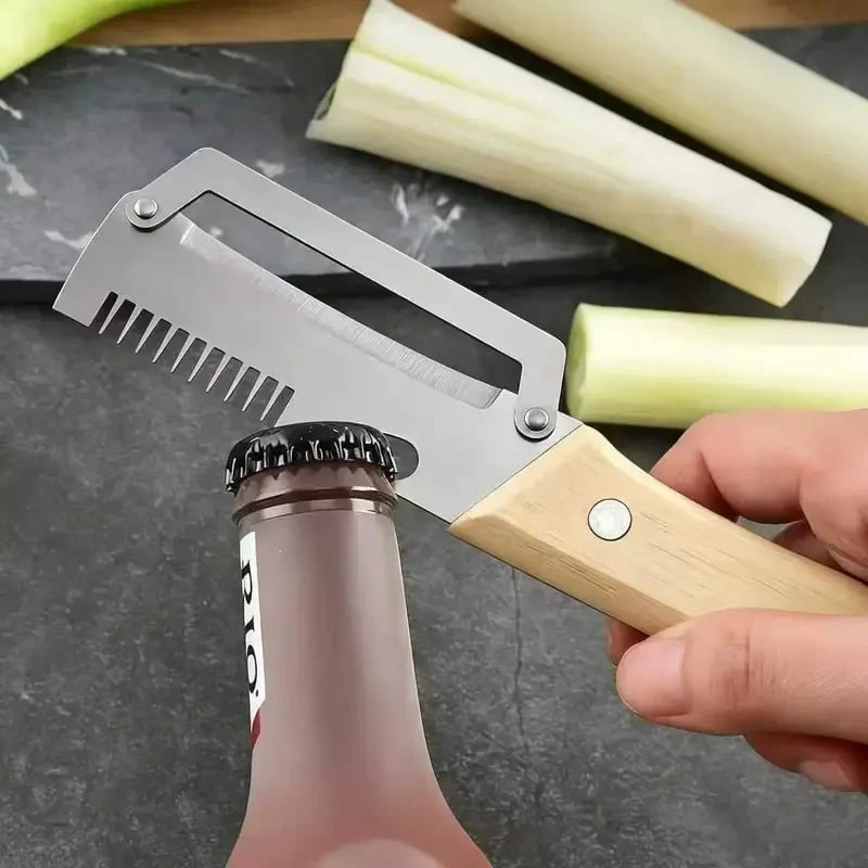 Multi-Functional Vegetable Peeler – Stainless Steel, 2-Piece Set