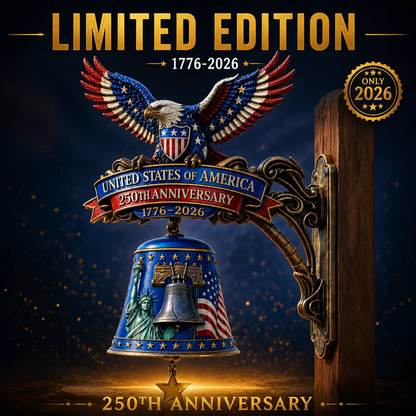 USA 250th Anniversary Patriotic Wall Bell | ✨ 50% OFF & Free Shipping