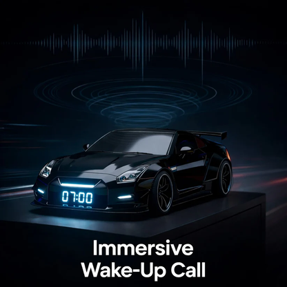 50% OFF🔥Hypercar Alarm Clock| V8 Engine Sounds + Racing Light Effects