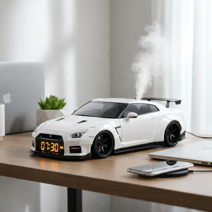 50% OFF🔥Hypercar Alarm Clock| V8 Engine Sounds + Racing Light Effects