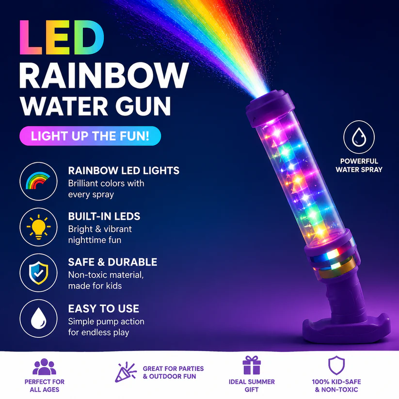 🔥Last Day 50% OFF🌈The LED Water Gun