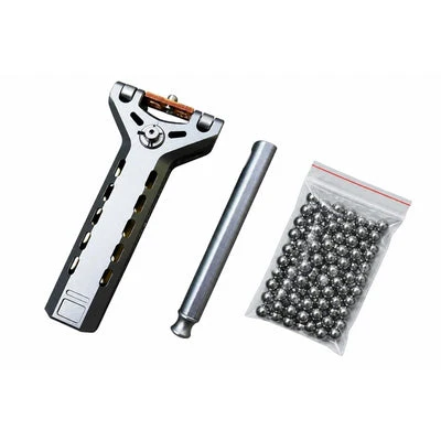 Professional Telescopic Aluminum Alloy Auto-Loading Slingshot Full Kit (200 Steel Balls)