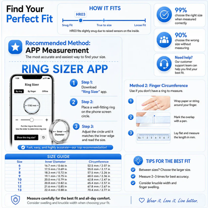 🔥 Limited-Time 50% OFF — Smart Health Tracking Ring with Sleep, Heart Rate & Activity Monitoring 💍