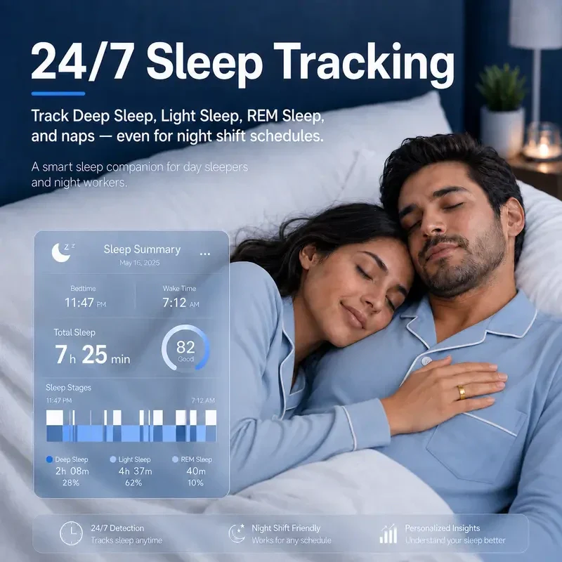 🔥 Limited-Time 50% OFF — Smart Health Tracking Ring with Sleep, Heart Rate & Activity Monitoring 💍