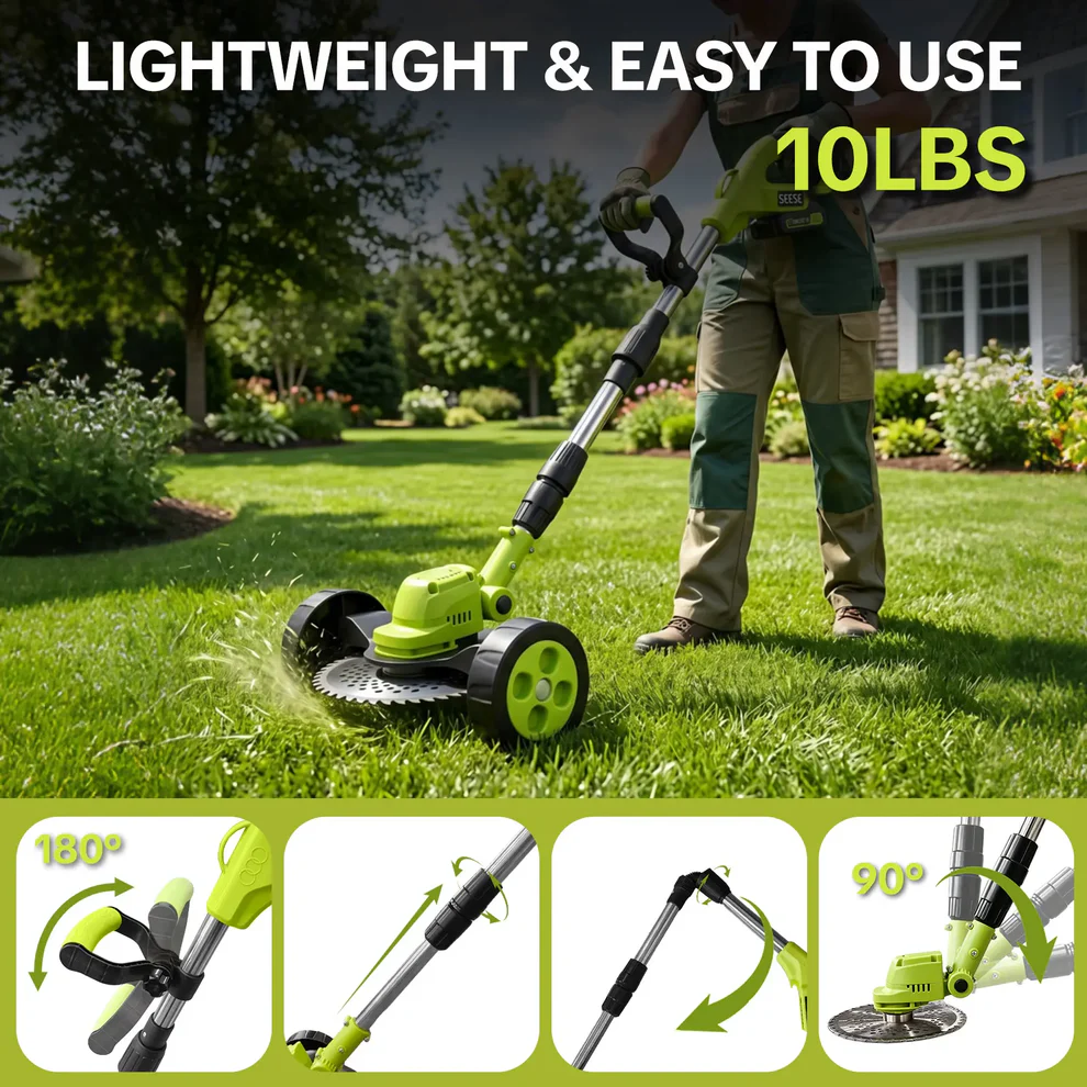 3-in-1 Cordless Grass Trimmer