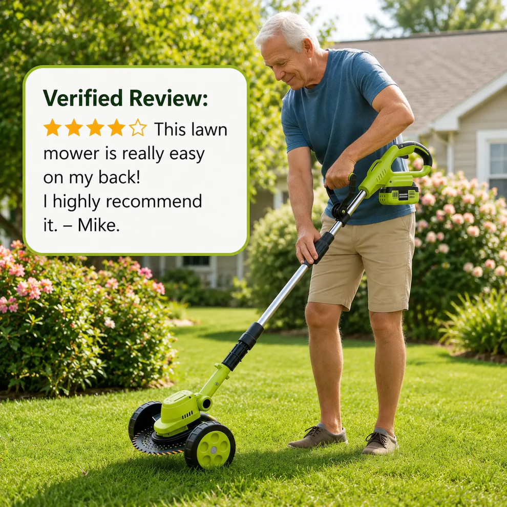 3-in-1 Cordless Grass Trimmer