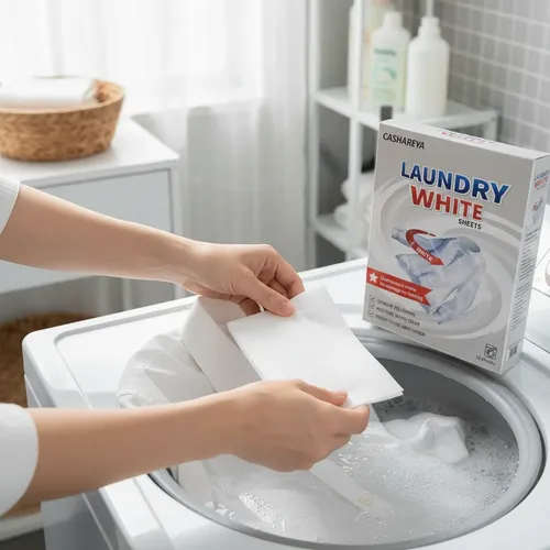 Laundry Whitening Sheets – Deep-Cleaning & Brightening