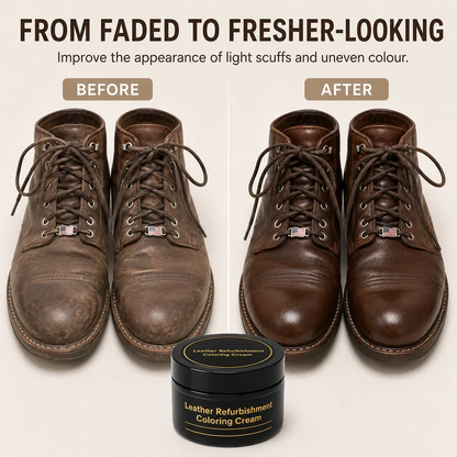 Leather Color Repair Cream – Restore Faded & Scratched Leather