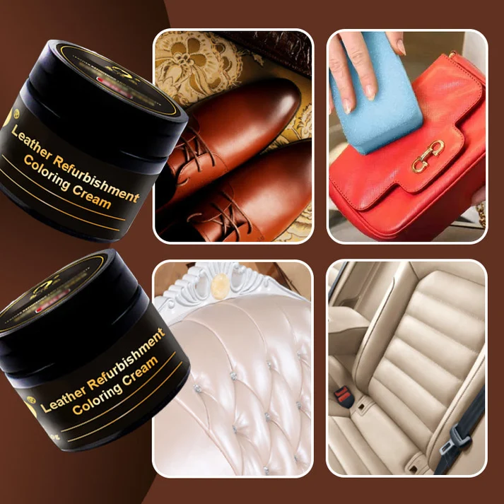 Leather Color Repair Cream – Restore Faded & Scratched Leather