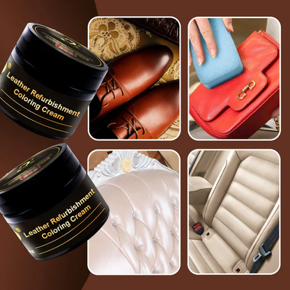 Leather Color Repair Cream – Restore Faded & Scratched Leather