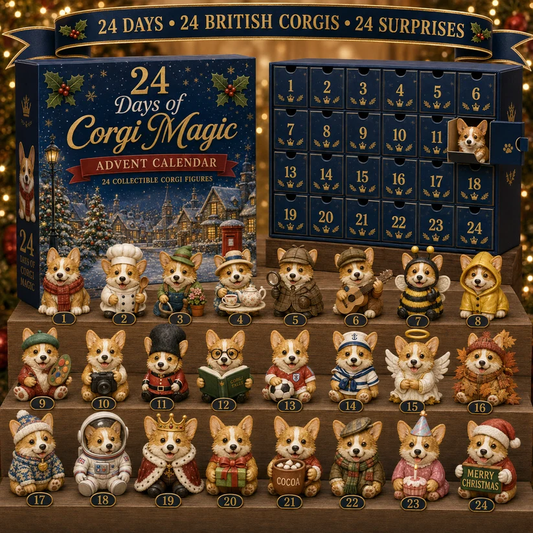 2026 Dog Advent Calendar – 24 Collectible Puppy Figurines