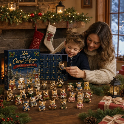 2026 Dog Advent Calendar – 24 Collectible Puppy Figurines