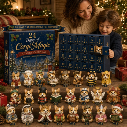 2026 Dog Advent Calendar – 24 Collectible Puppy Figurines