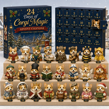 2026 Dog Advent Calendar – 24 Collectible Puppy Figurines