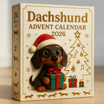 2026 Dog Advent Calendar – 24 Collectible Puppy Figurines