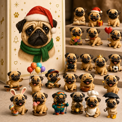 2026 Pug Advent Calendar – 24-Day Collectible Dog Countdown