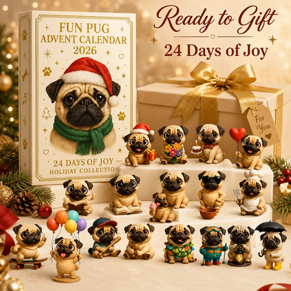 2026 Dog Advent Calendar – 24 Collectible Puppy Figurines
