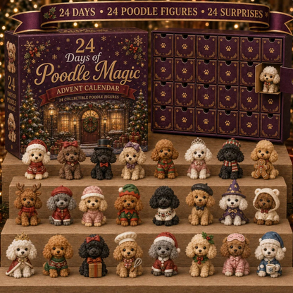 2026 Dog Advent Calendar – 24 Collectible Puppy Figurines