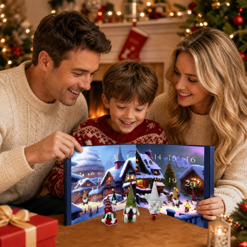 2026 Christmas & Halloween Gnome Advent Calendar
