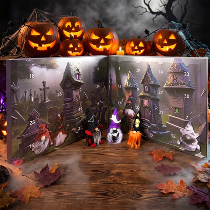 2026 Christmas & Halloween Gnome Advent Calendar