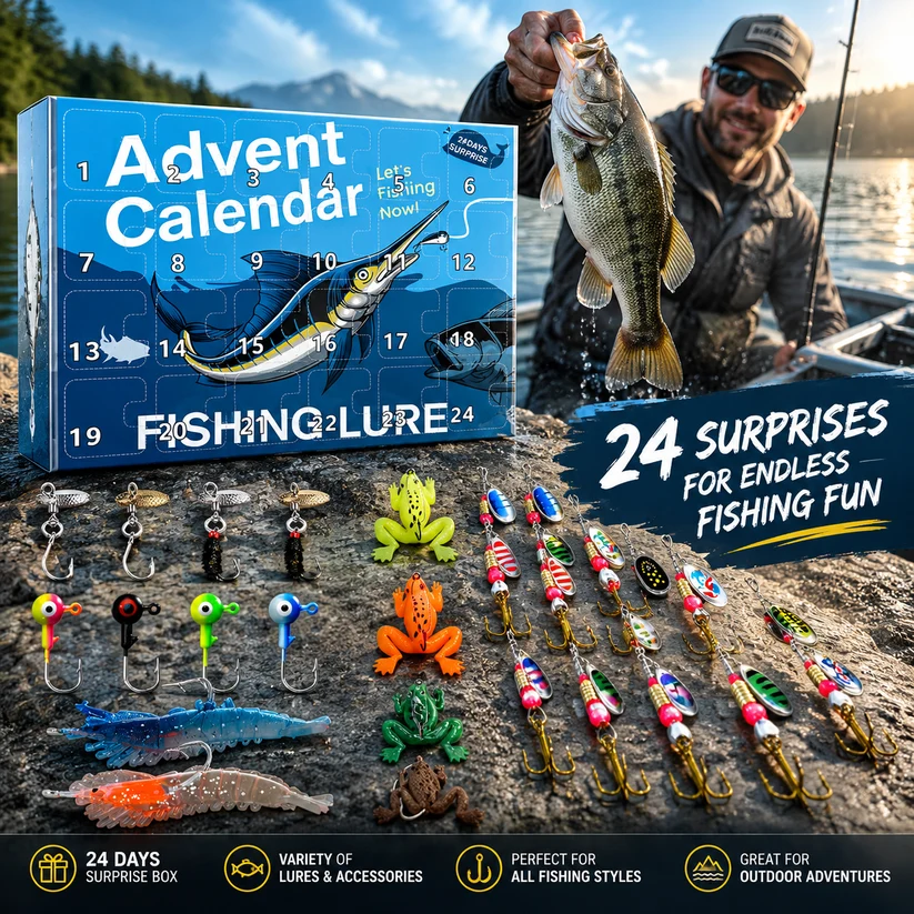 2026 Fishing Advent Calendar – 24 Angler Surprises