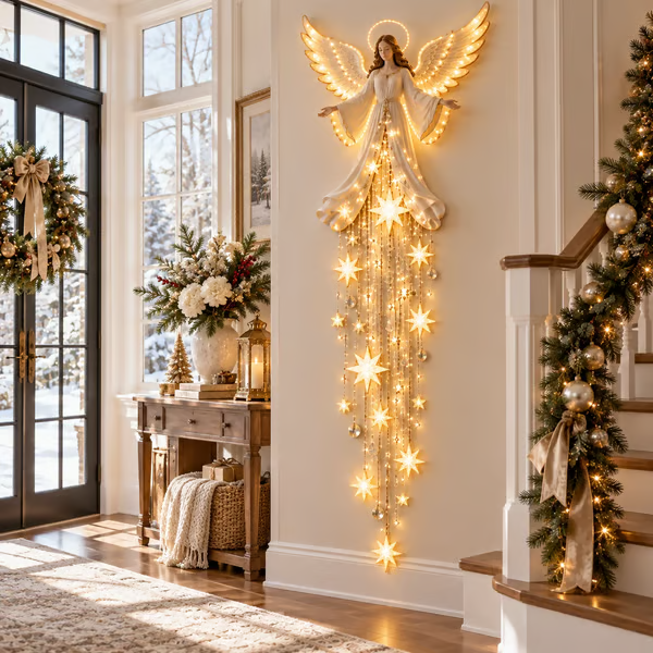 🔥🎁Today Only: Get 50% Off✨ Solar Angel Remembrance Garden Light👼