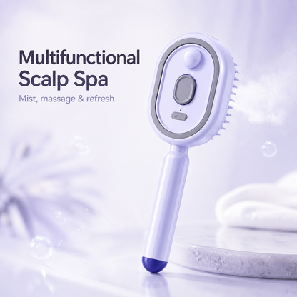 🌸LAST DAY 50% OFF✨Steam Mist Straightening Comb – Easy Salon-Like Hair